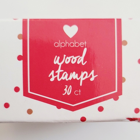 NIB Alphabet Rubber stamps - Picture 5 of 5